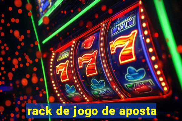 rack de jogo de aposta